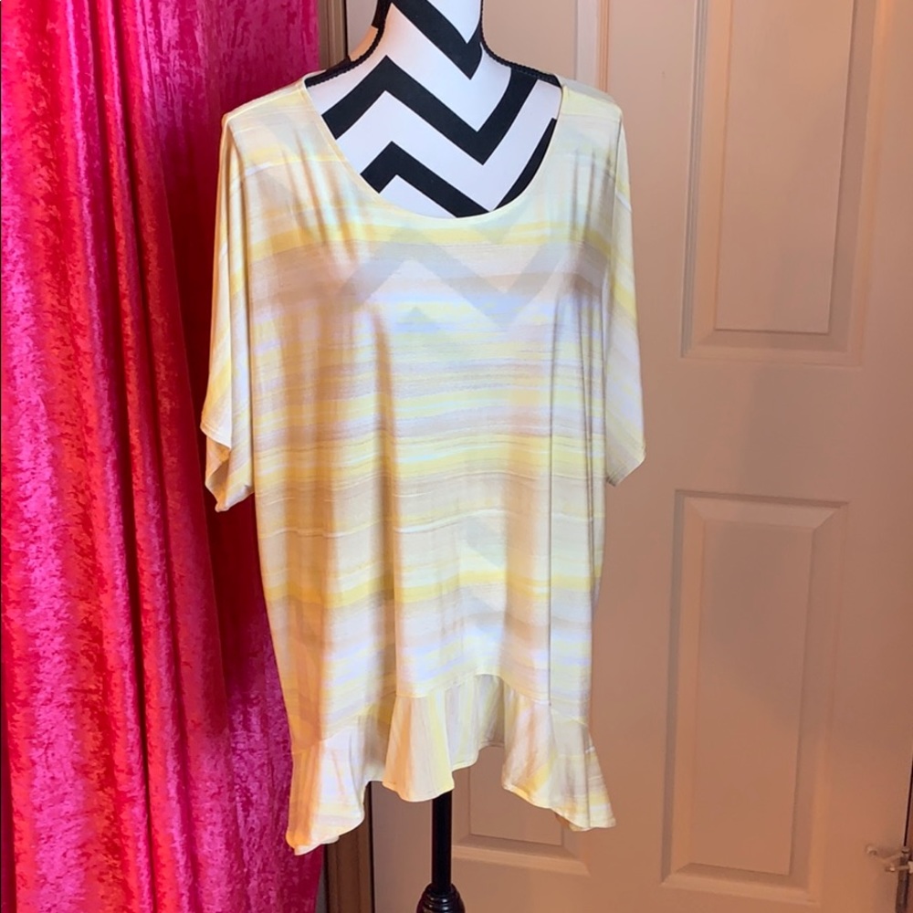 Plus size top.